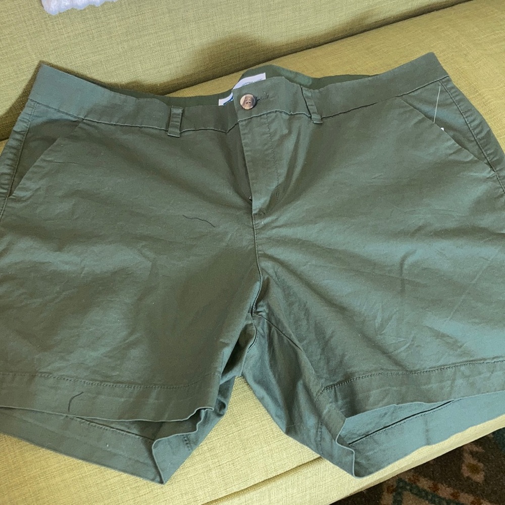 Everyday green shorts